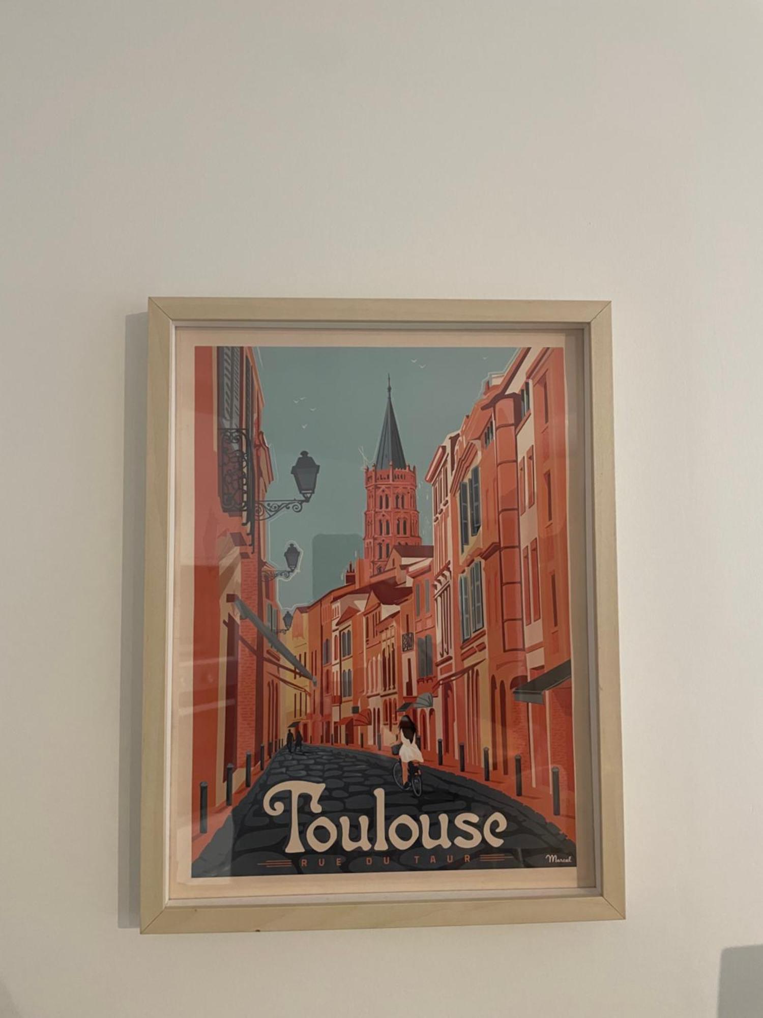 Charmant T2 Centre Ville Toulouse Eksteriør billede